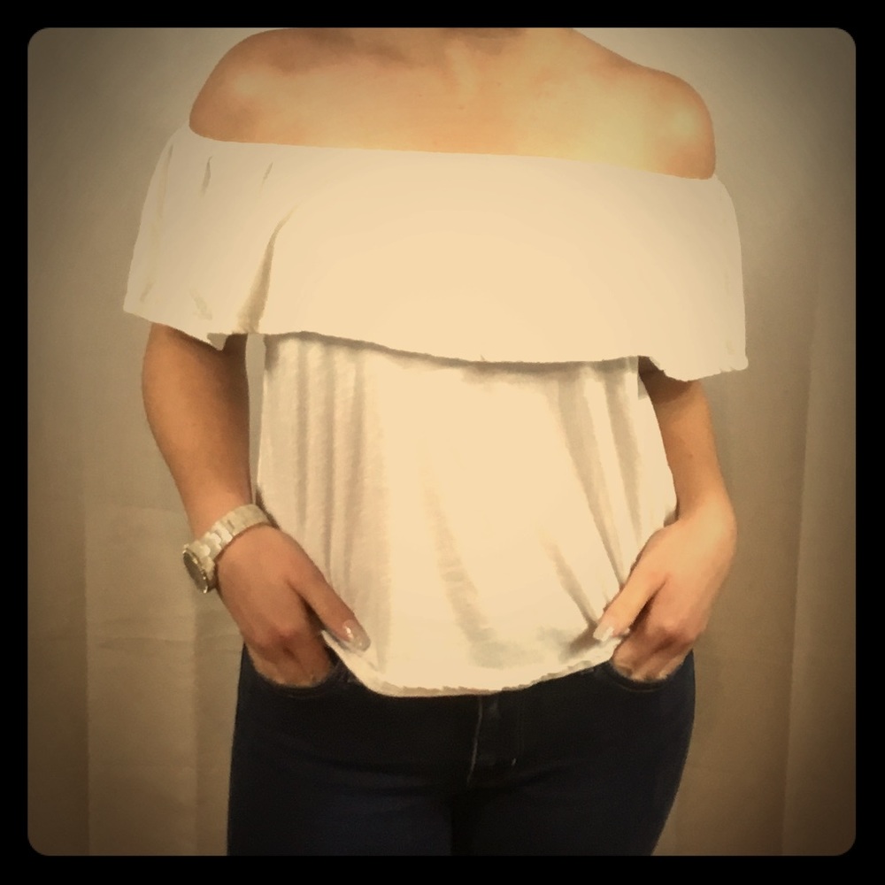 Royality Off-The-Shoulder Top Size S